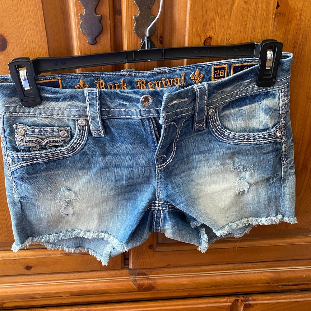 NWOT Rock Revival Denim Jean Shorts